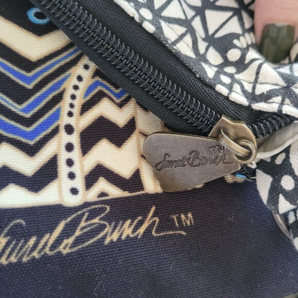 Laurel Burch Crossbody Tote with Zipper Top Spotted Cats - Picture 11 of 15